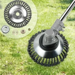 * Grid Cool Lame De Coupe-Herbe A Tete De Coupe-Herbe De 8 Pouces Avec Kit D'Adaptateur Universel 4Pcs> Accessoire Pour Tondeuse Et Autoportée