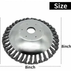 * Grid Cool Lame De Coupe-Herbe A Tete De Coupe-Herbe De 8 Pouces Avec Kit D'Adaptateur Universel 4Pcs><noscript><img width=