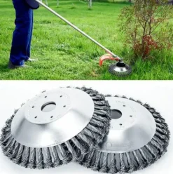 * Grid Cool Lame De Coupe-Herbe A Tete De Coupe-Herbe De 8 Pouces Avec Kit D'Adaptateur Universel 4Pcs><noscript><img width=