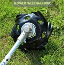 * Grid Cool Tete De Coupe Herbe, Tete De Desherbage, Tete Mauvaise Herbe, Tete Coupe Bordure Universelle, Tete De Debroussailleuse Acier, Debroussailleuse Accessoires, Pour Maison Jardin,> Accessoire Pour Tondeuse Et Autoportée