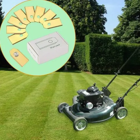 * Groofoo 45 X Lames De Couteau En Titane Pour Toutes Les Tondeuses Robotiques Husqvarn/Automower/ Yardforce/Gardena(3G-0.75Mm) Avec 45 Vis, Lames De Rechange Pour Modeles 105,310,315,320,420,430X,R40I> Accessoire Pour Tondeuse Et Autoportée