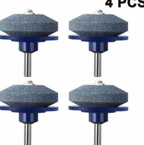 * Groupm 50 4 Pieces Eolienne Affuteuse De Couteau Tondeuse A Gazon Affuteuse Industrielle Affuteuse De Couteau Affuteuse> Accessoire Pour Tondeuse Et Autoportée