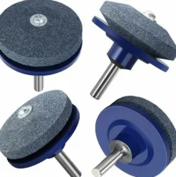* Groupm 50 4 Pieces Eolienne Affuteuse De Couteau Tondeuse A Gazon Affuteuse Industrielle Affuteuse De Couteau Affuteuse> Accessoire Pour Tondeuse Et Autoportée