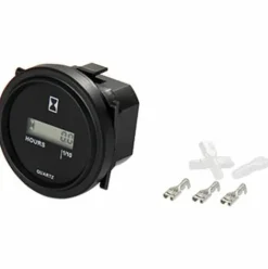 * Guazhunifr Gu.B/Bon Compteur Horaire Rond Lcd Compteur Horaire Quartz Ac86-230V Pour Chariot Fourche Chariot De Golf Bateau Tracteur Generateur Moteur Tondeuse><noscript><img width=