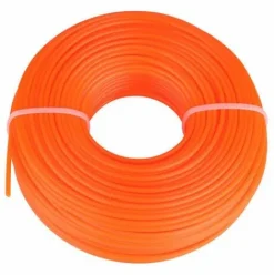 * Happyshopping Corde De Tonte En Nylon Pour Tondeuse A Gazon Ronde De 2,4 Mm (50 M)> Accessoire Pour Tondeuse Et Autoportée