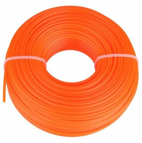 * Happyshopping Corde De Tonte En Nylon Pour Tondeuse A Gazon Ronde De 2,4 Mm (50 M)> Accessoire Pour Tondeuse Et Autoportée