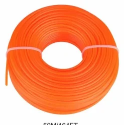 * Happyshopping Corde De Tonte En Nylon Pour Tondeuse A Gazon Ronde De 2,4 Mm (50 M)> Accessoire Pour Tondeuse Et Autoportée