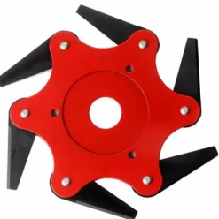 * Happyshopping Tondeuse Agazon Tete De Lame Asix Feuilles Accessoires De Debroussailleuse Lame En Acier Au Manganese En Alliage Tete De Tondeuse Lame De Coupe A6 Feuilles> Accessoire Pour Tondeuse Et Autoportée