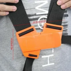 * Harnais De Tondeuse A Gazon Courroie D'Epaule En Nylon Pour Jardin Fuienko><noscript><img width=