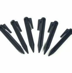 * Heguyey Lot De 100 Crochets De Fixation Robot Tondeuse A Gazon Robot Tondeuse A Gazon Ancrage Au Sol Support De Cable Guide Ensemble D'Accessoires Fixation Pour Fil Perimetrique Fil De Recherche Support De Cable Compatible> Accessoire Pour Tondeuse Et Autoportée