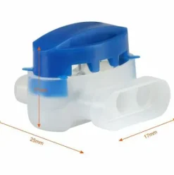 * Hello Kitty Bain 314 Connector Automatic Stripping Waterproof Blue Wiring Terminal 3 Hole Terminal Block Lawn Mower Peijia N><noscript><img width=