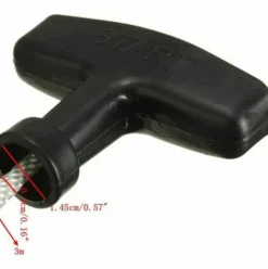 * Hiasdfls 120 Pouces Universel La Tondeuse Regleur Tirez La Poignee Du Demarreur Corde Cordon Jardin Machine D'Assemblage><noscript><img width=