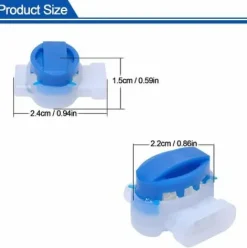 * Hklffja Connecteurs De Cable Remplis Des Resines Pour Jardin & Exterieur Et Tondeuse Robot,50 Pieces><noscript><img width=