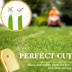 * Irisfr 45 Couteaux En Titane Lames De 0,75 Mm Avec 9 Vis Compatibles Avec La Tondeuse Robot Husqvarna Automower Gardena 105 310 315 320 420 430X R40I Et Autres (Durable)Or,Lilaris><noscript><img width=