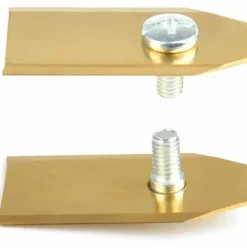 * Jeu De 45 Lames En Titane Pour Robots Tondeuses Gardena, Yardforce (3 G 0,75 Mm) + 45 Vis Groofoo><noscript><img width=