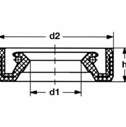 * Joint A Levre Briggs Et Stratton 391483S> Accessoire Pour Tondeuse Et Autoportée