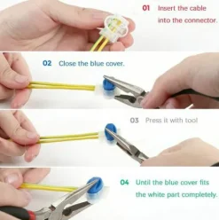 * Joorrt 20 Connecteurs De Cable Remplis Des Resines Pour Robot Tondeuse Automower><noscript><img width=