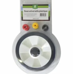 * Jr Motoculture Roue De Tondeuse Universelle 180 Mm Avec 4 Bagues De Reduction Rou0002 Jr> Accessoire Pour Tondeuse Et Autoportée