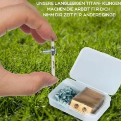 * Kaejyiut Lot De 30 Lames De Rechange En Titane Pour Tondeuse Robot Worx Landroid Lames En Titane Et Vis Ameliorees Pour Tondeuse Robot Worx Landroid> Accessoire Pour Tondeuse Et Autoportée