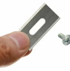 * Lame De Tondeuse,Lot De 30 Lames De Tondeuse En Acier Inoxydable Pour Betterlife 36,5 X 18,5 X 0,65 Mm (Argent)><noscript><img width=