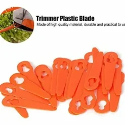 * Langray 100 Pieces Accessoires De Lames En Plastique De Remplacement Pour Stihl Polycut 2-2 Fsa 45 Tondeuse A Gazon Coupe-Herbe><noscript><img width=
