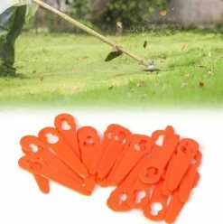 * Langray 150 Pieces Lames De Tete De Coupe Lames De Coupe En Plastique Remplacement Pour Stihl Polycut> Accessoire Pour Tondeuse Et Autoportée