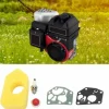 * Langray Filtre A Air Coton Set Pieces De Rechange Pour Tondeuse A Gazon 1 Filtre A Air 1 Bougie D'Allumage 2 Entretoises 1 Ampoule D'Amorcage Pour Kit D'Entretien Briggs & Stratton 3.5Hp Et 3,75Hp> Accessoire Pour Tondeuse Et Autoportée
