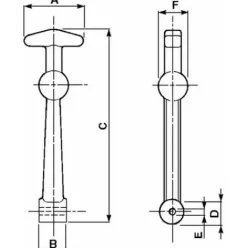 * Lem Select Attache Capot Long 145 Mm> Accessoire Pour Tondeuse Et Autoportée