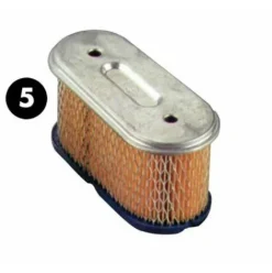 * Lem Select Filtre A Air Adaptable Briggs Et Stratton 491021 76X171X 76 Mm> Accessoire Pour Tondeuse Et Autoportée