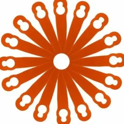 * L'Flaneur 100 Pieces Accessoires De Lames En Plastique De Remplacement Pour Stihl Polycut 2-2 Fsa 45 Tondeuse A Gazon Coupe-Herbe Aneur> Accessoire Pour Tondeuse Et Autoportée