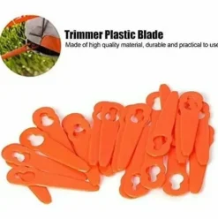 * L'Flaneur 100 Pieces Accessoires De Lames En Plastique De Remplacement Pour Stihl Polycut 2-2 Fsa 45 Tondeuse A Gazon Coupe-Herbe Aneur><noscript><img width=