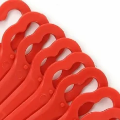 * L'Flaneur 40 Pieces Accessoires De Lames En Plastique De Remplacement Pour Stihl Polycut 2-2 Fsa 45 Tondeuse A Gazon Coupe-Herbe Aneur> Accessoire Pour Tondeuse Et Autoportée