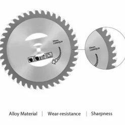 * Lifcausal Lames De Debroussailleuse En Alliage D'Acier Au Manganese Compatibles Avec Le Debroussailleuse Weed Wacker, 6 Pouces Argent 1Pc> Accessoire Pour Tondeuse Et Autoportée