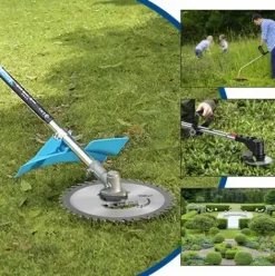 * Lifcausal Lames De Debroussailleuse En Alliage D'Acier Au Manganese Compatibles Avec Le Debroussailleuse Weed Wacker, 6 Pouces Argent 1Pc><noscript><img width=