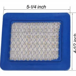 * Lifcausal Lot De 5 Filtres A Air 491588S De Rechange Pour Cartouche De Filtre A Air Plate Oem Briggs Stratton 491588 4915885, Filtre A Air Pour Tondeuse A Gazon><noscript><img width=
