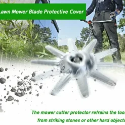 * Lifcausal Tondeuse A Gazon Lame Housse De Protection Metal Tondeuse A Gazon Accessoires 4 Temps Sac A Dos Debroussailleuse Lame Housses De Protection><noscript><img width=
