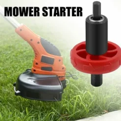 * Litzee Adaptateur De Moteur EÉlectrique, Demarreur De Tondeuse A Gazon Outil De Foret De Demarrage Rapide Pieces De Rechange Automobiles Pour Coupe-Bordures Bouton De Prise><noscript><img width=