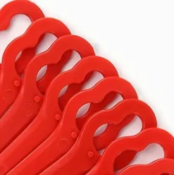 * Litzee Lames De Tondeuse A Gazon 60 Pieces, Remplacement De Lame De Tondeuse A Gazon, Couteau En Plastique Pour Tondeuse A Gazon Sans Fil, Lame De Rechange Pour Tondeuse A Gazon> Accessoire Pour Tondeuse Et Autoportée