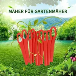 * Litzee Lames De Tondeuse A Gazon 60 Pieces, Remplacement De Lame De Tondeuse A Gazon, Couteau En Plastique Pour Tondeuse A Gazon Sans Fil, Lame De Rechange Pour Tondeuse A Gazon><noscript><img width=