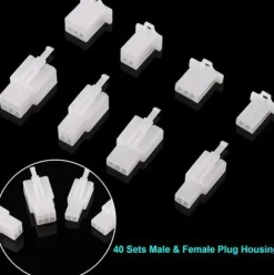 * Litzee 380Pcs 2.8Mm Automobile Connecteur Kit 2 3 4 6 Broches Automobile Fil EÉlectrique Connecteurs Kit Pour Moto Moto Voiture Camion Scooter Bateaux EÉlectrique Instruments> Accessoire Pour Tondeuse Et Autoportée