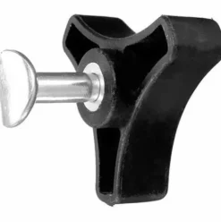 * Litzee Tondeuse A Vis Nut Triple Angle Poignee Bouton Ecrou Boulon Outils De Materiel De Pieces De Rechange En Plastique Tete En Forme D'Etoile Poignee De Serrage Bouton Filetage Femelle Vis De Pouce Noir><noscript><img width=