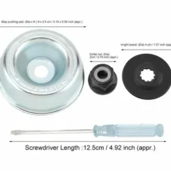 * Longziming Kit De Maintenance D'Accessoires Pour Adaptateur Tondeuse A Gazon Pour Stihl Rondelle De Butee, Plaque De Support, Ecrou De Collier Tournevis De Maintenance Kit Fixation De L'Adaptateur De Lame> Accessoire Pour Tondeuse Et Autoportée
