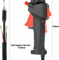 * Longziming Pieces De Tondeuse A Gazon Interrupteurs Trimmer Debroussailleuse Poignee Commutateur Poignee D'Accelerateur Accessoires De Cable> Accessoire Pour Tondeuse Et Autoportée