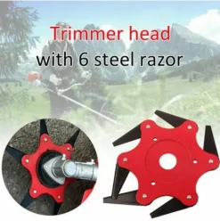 * Lrishom Tete De Tondeuse, Tondeuse A 6 Lames En Acier> Accessoire Pour Tondeuse Et Autoportée