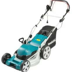 * Makita Tondeuse EÉlectrique 1800 W 46 Cm Automotrice Set Mulching Elm4621> Tondeuse À Batterie