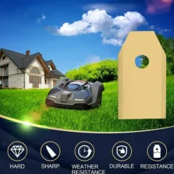 * Modou Couteau Lame Titane 30Pieces, Lame Robot Tondeuse A Gazon Avec Vis, Convient Aux Lames Tondeuse Robot De Differentes Marques Et Modeles, Pieces Et Accessoires Tondeuses A Gazon.><noscript><img width=