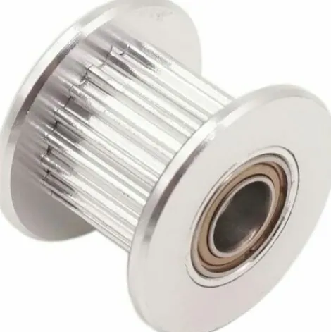 * Osqi 2 Gt Gt2 Courroie Poulie De Renvoi En Aluminium 20 Dents Dent 3 Mm Alesage 5 Mm Pour Imprimante 3D Courroie De Distribution 6 Mm 10 Mm De Largeur (Lot De 5 Pieces) (10 Mm 20T Alesage 5 Mm, Avec Dent> Accessoire Pour Tondeuse Et Autoportée