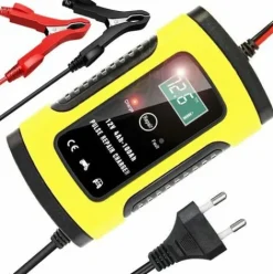 * Osqi Chargeur De Batterie Intelligent Portable A Ecran Lcd 6A/12V Avec Type De Reparation De Protections Multiples Pour Batterie De Moto De Voiture> Accessoire Pour Tondeuse Et Autoportée