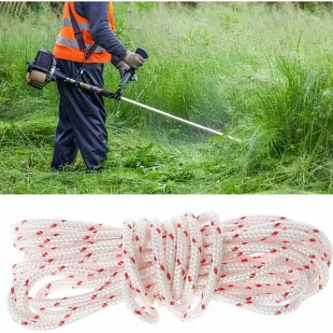 * Osqi Corde De Demarrage De 3 M X 3,5 Mm Pour Tondeuse A Gazon Avec Tronconneuse.> Accessoire Pour Tondeuse Et Autoportée