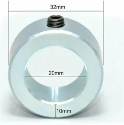 * Osqi Jeu De 4 Bagues De Reglage 20 Mm Pour Diable, Roue De Diable> Accessoire Pour Tondeuse Et Autoportée